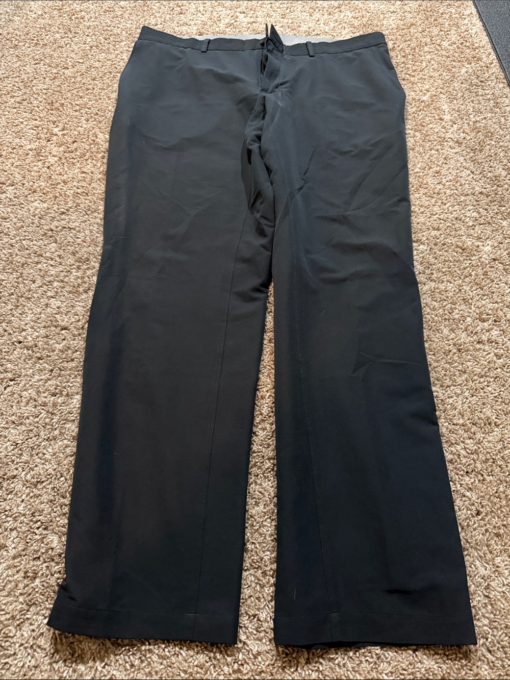 Nike Men's Black Golf Pants - Tailored Straight Fit